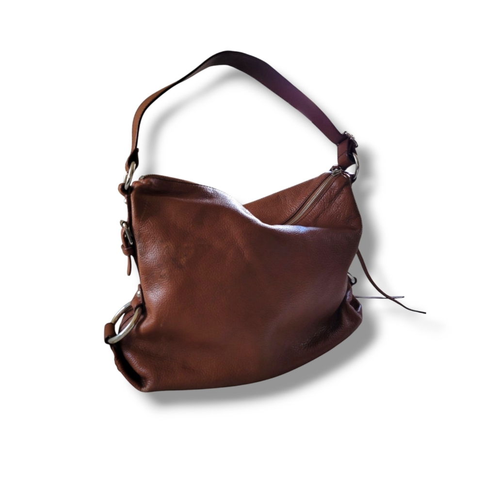 Banana Republic | Brown Slouchy Leather Hobo Shoulder Bag (XL) - Picture 4 of 13